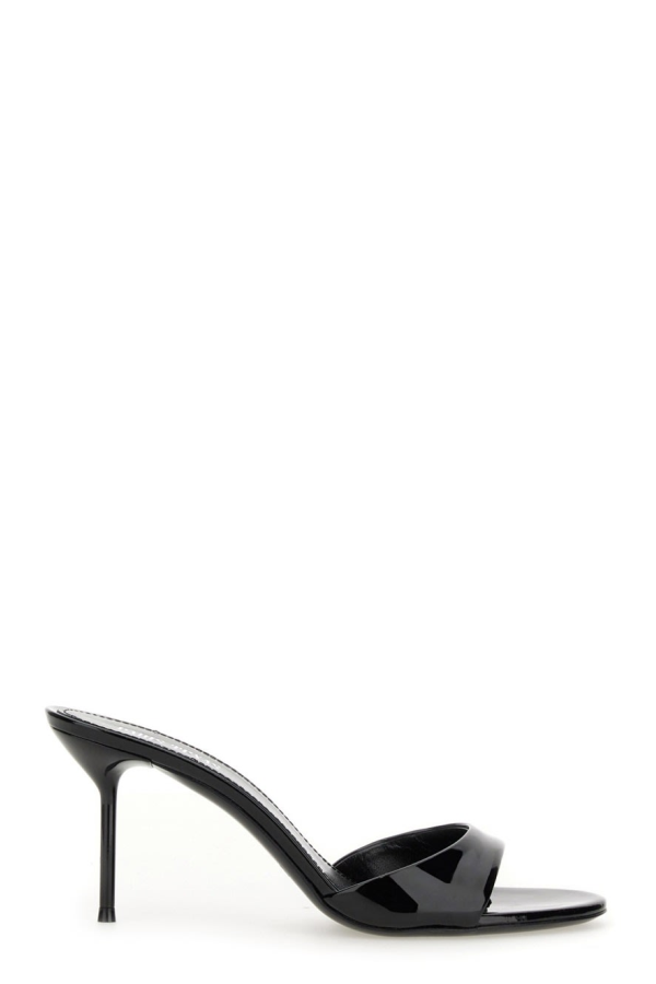 Paris Texas Lidia Mule Heels - Black
