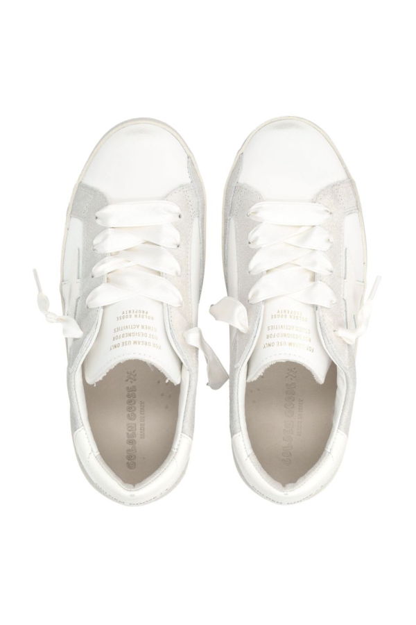 KIDS Golden Goose Superstar Sneakers - White