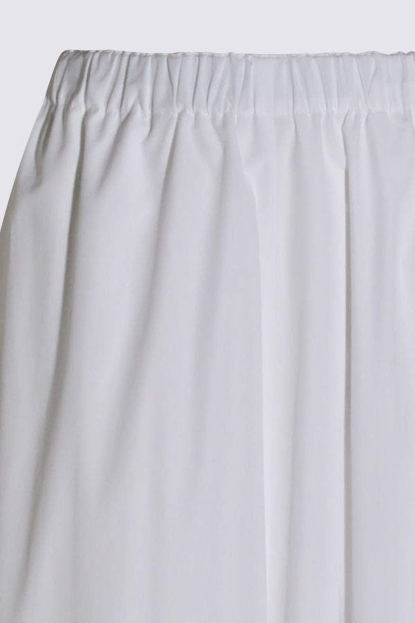 Fabiana Filippi White Cotton Pants - White