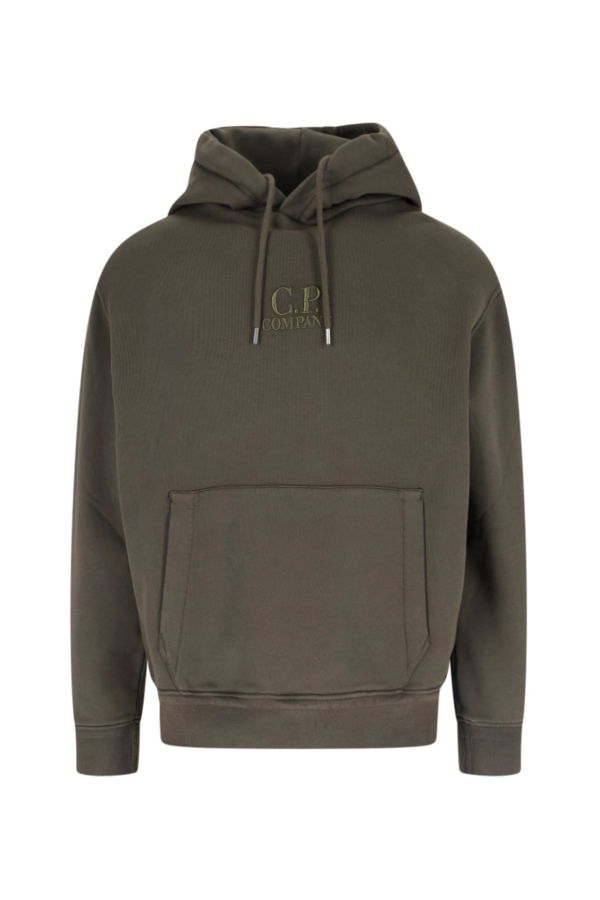 C.P. Company Logo Sweatshirt - Green