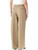 Ami Alexandre Mattiussi Ami Paris Low Waist Wide Leg Cotton Trousers - Beige - Thumbnail 2