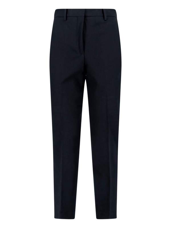 Incotex Silk Blend Trousers - Black