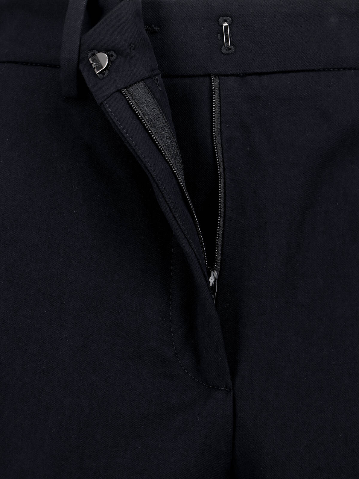 Incotex Silk Blend Trousers - Black - Image 5 of 5