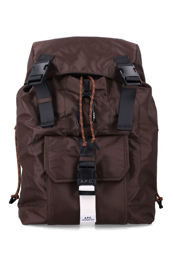 A.P.C. Trek Technical Backpack - Brown
