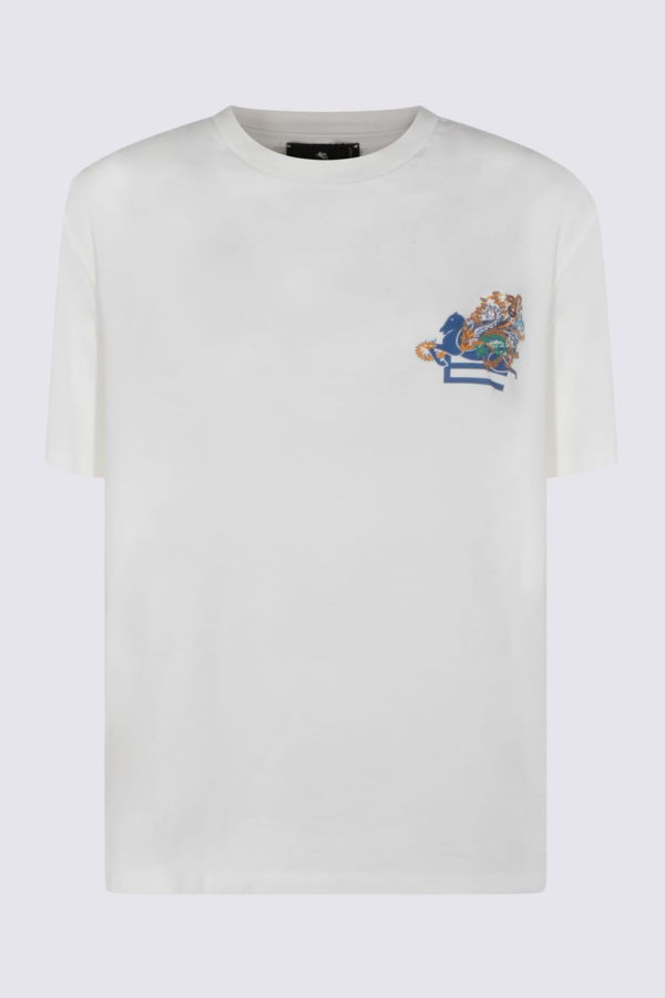 Etro Cotton T-Shirt - White