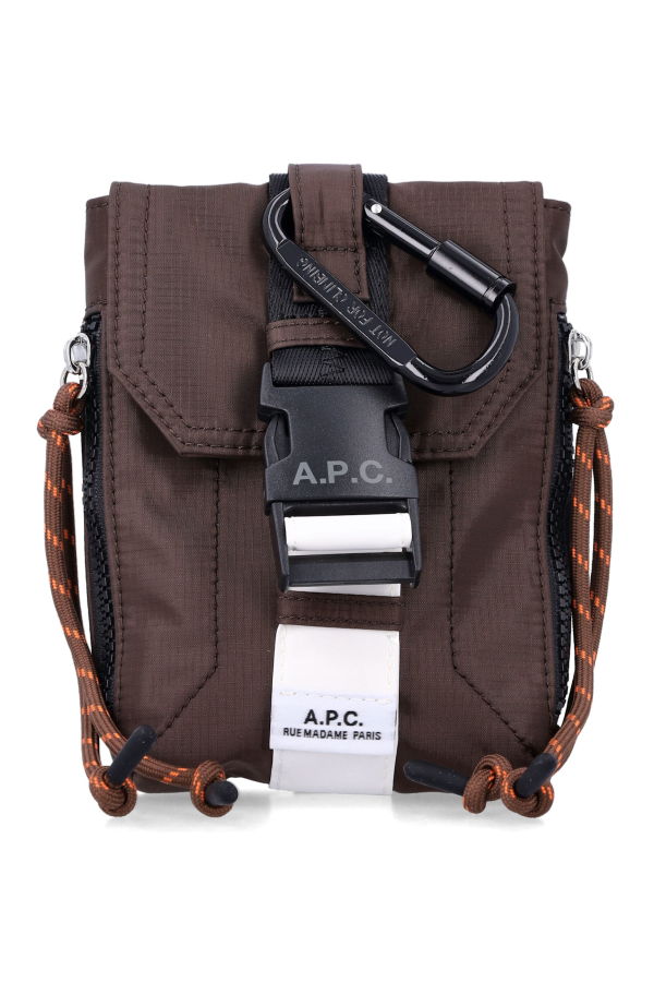 A.P.C. Treck Crossbody Pouch Shoulder Bag - Brown