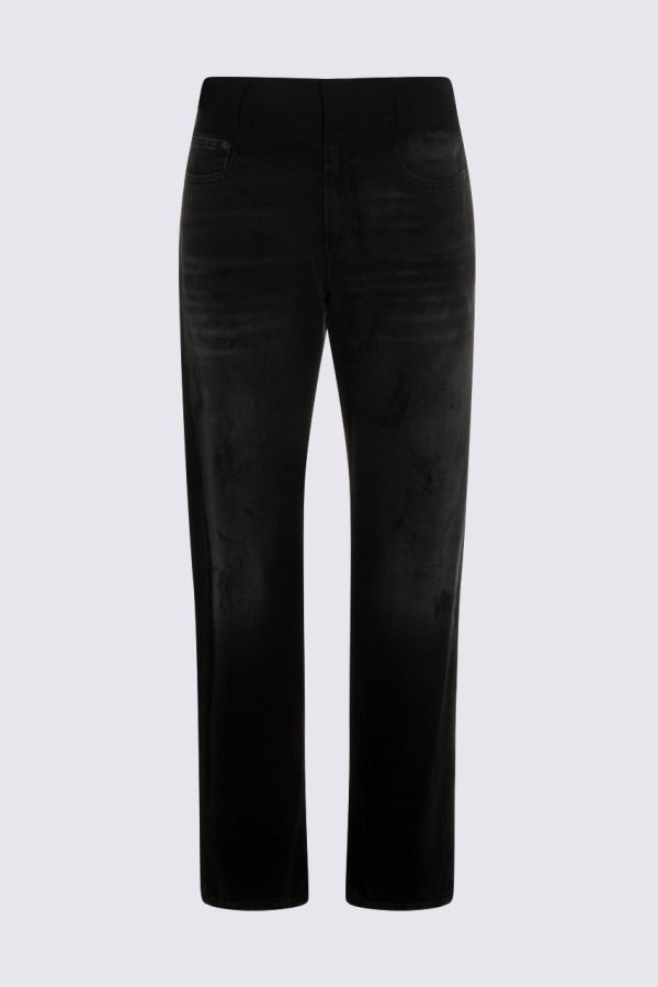 MM6 Maison Margiela Cotton Jeans - Black
