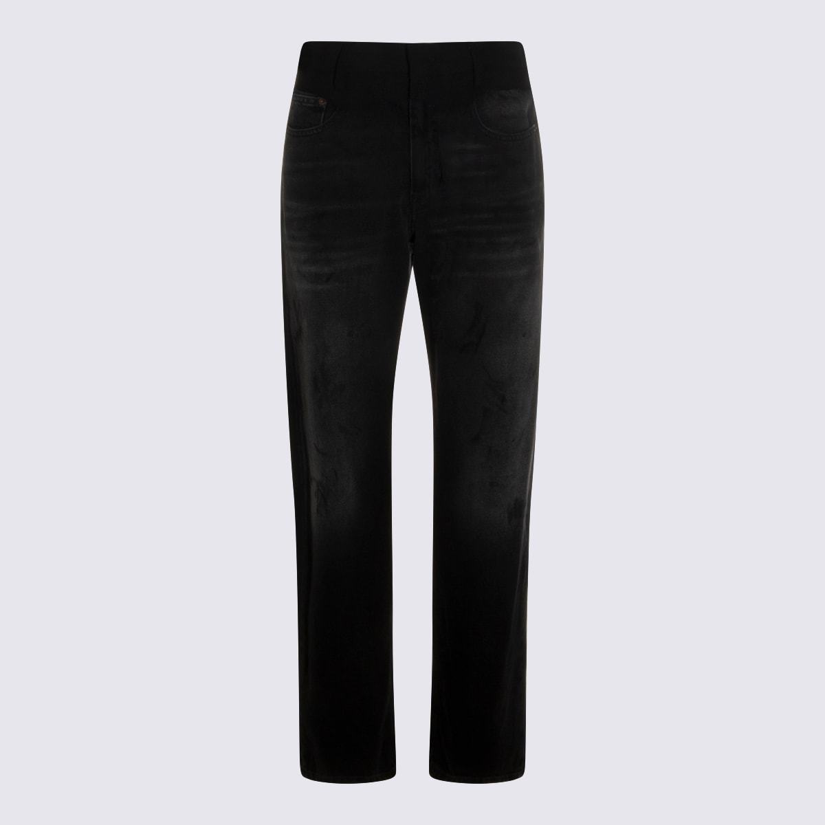 MM6 Maison Margiela Cotton Jeans - Black - Image 1 of 4