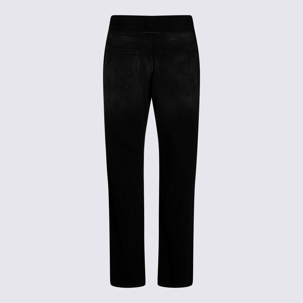 MM6 Maison Margiela Cotton Jeans - Black - Image 2 of 4