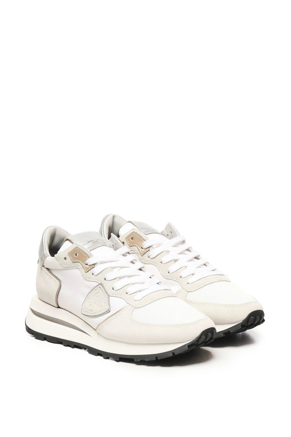Philippe Model Tropez Sneaker - White / Silver