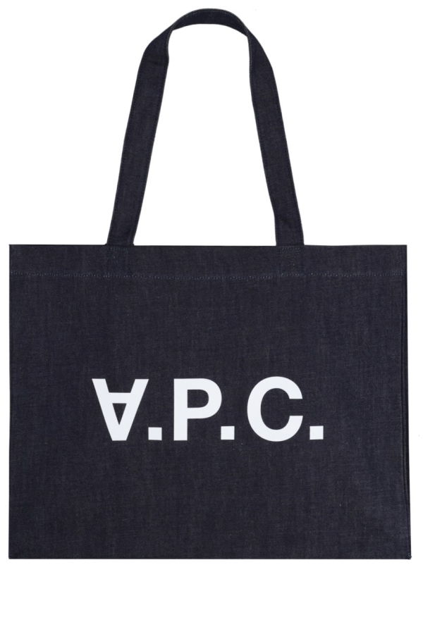 A.P.C. Daniela Shopping Bag Tote - Blue