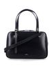 A.P.C. Virginie Leather Box Bag - Black - Thumbnail 1