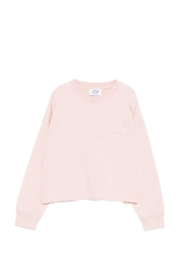 KIDS Golden Goose Stargirl Sweatshirt - Pink