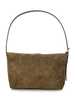 A.P.C. Vera Suede Shoulder Bag - Dark Khaki - Thumbnail 3