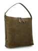 A.P.C. Vera Leather Shoulder Bag With Adjustable Strap - Dark Khaki - Thumbnail 2