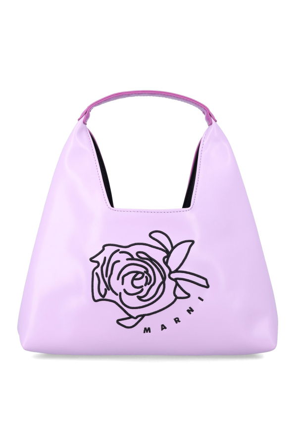 KIDS Marni Two-tone Girls Bag - Lilac