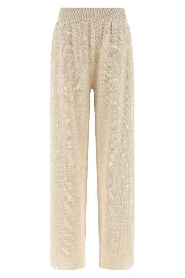 Fabiana Filippi Lam Thread Trousers - Gold
