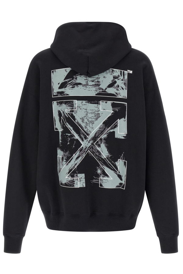 Off-White Paint Arrow Skate Hoodie - Black