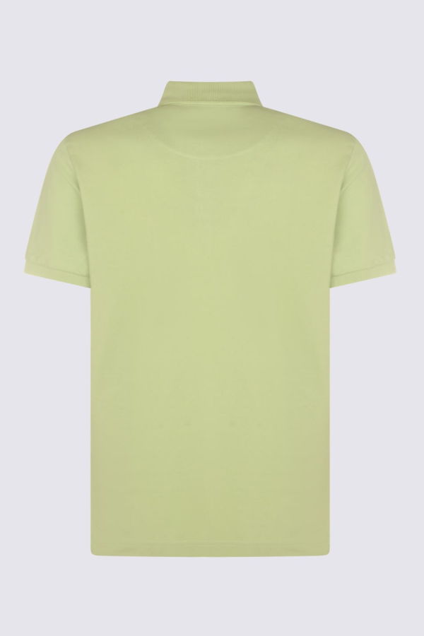 Etro Lime Cotton Polo Shirt - Lime
