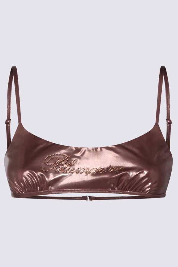 Blumarine Top Beachwear Cover-Up - Nuts