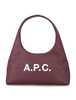 A.P.C. Baby Ninon Shoulder Bag - Aubergine - Thumbnail 1