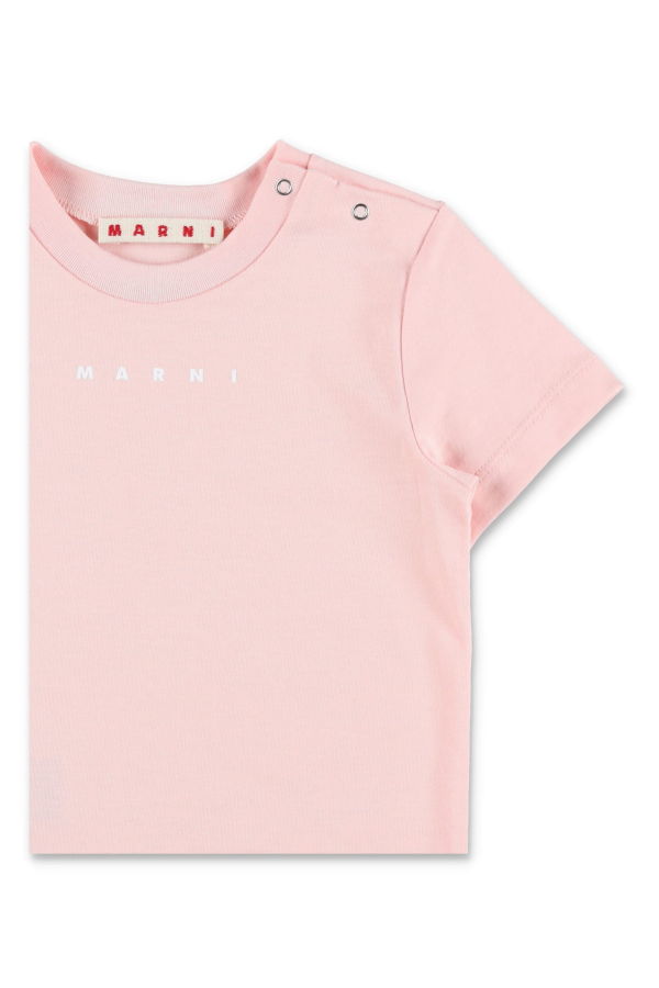 KIDS Marni Baby Logo Tee - Pink