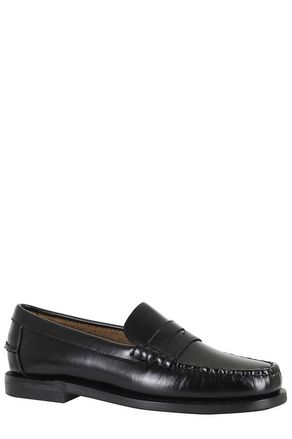 Sebago Classic Dan Flat Shoes - Black