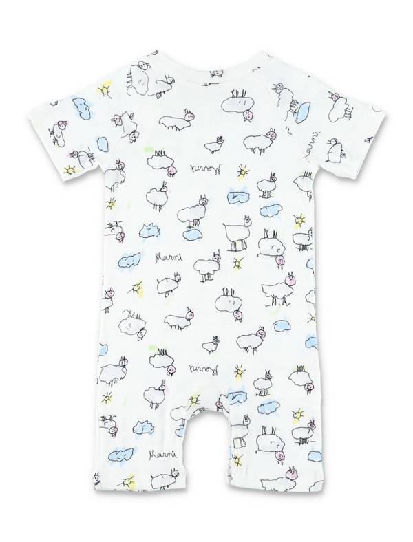 KIDS Marni Printed Newborn Gift Set - White
