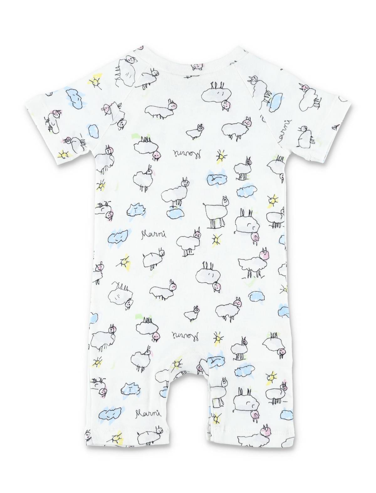 KIDS Marni Printed Newborn Gift Set - White - Image 3 of 3