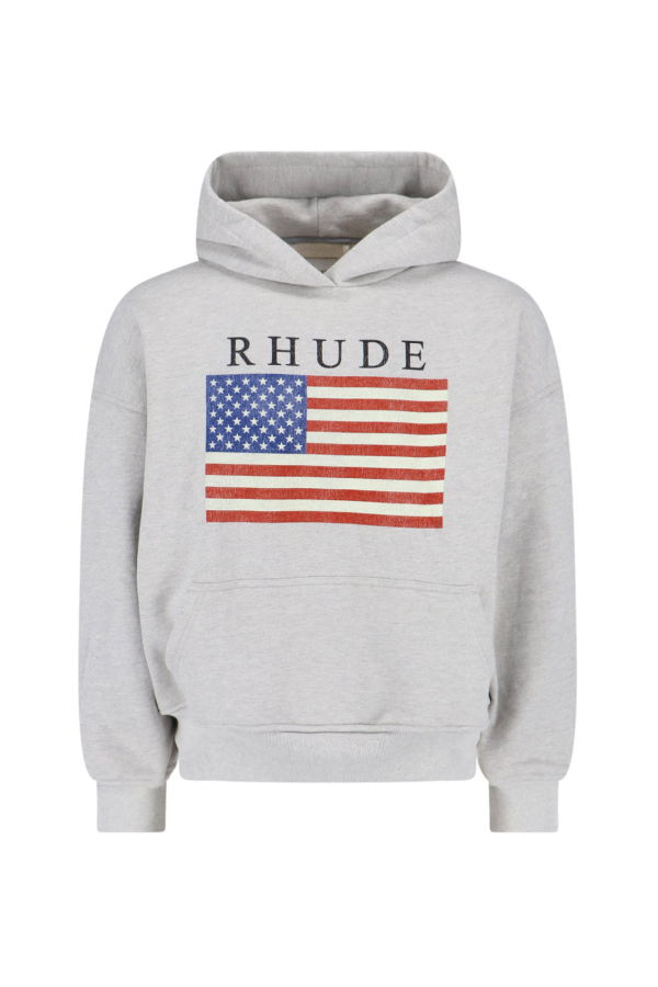 RHUDE USA Hoodie - Gray