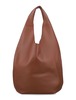 A.P.C. Le Neige Grained Leather Handbag - Hazelnut - Thumbnail 3