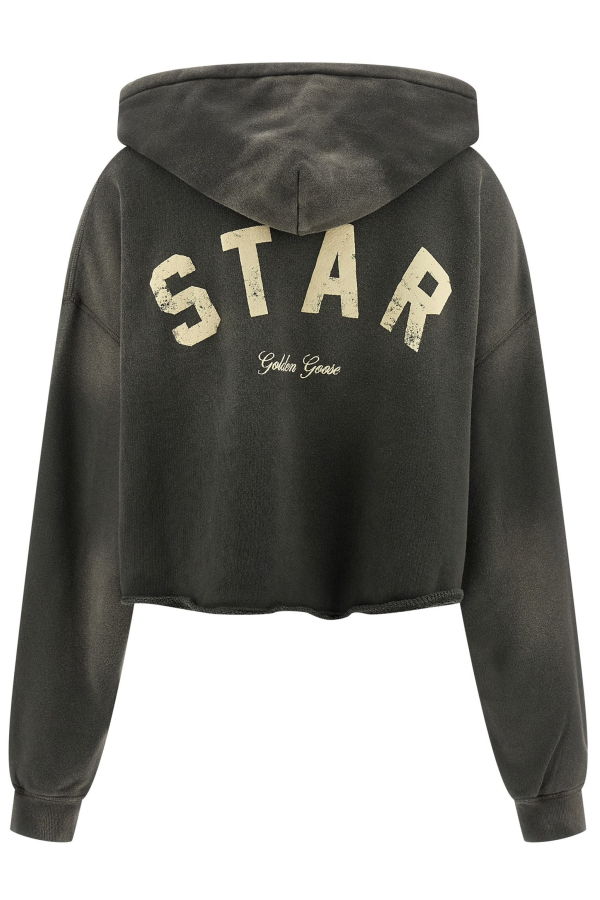 Golden Goose Star Golden Goose Hoodie - Gray