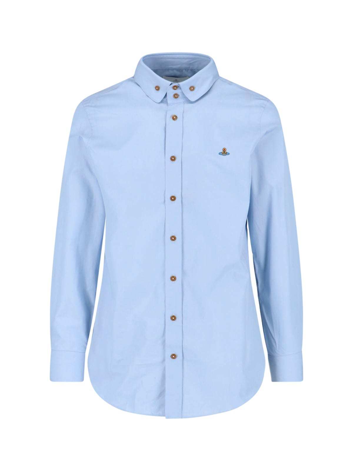 Vivienne Westwood Two Button Krall Shirt - Light Blue - Image 1 of 3