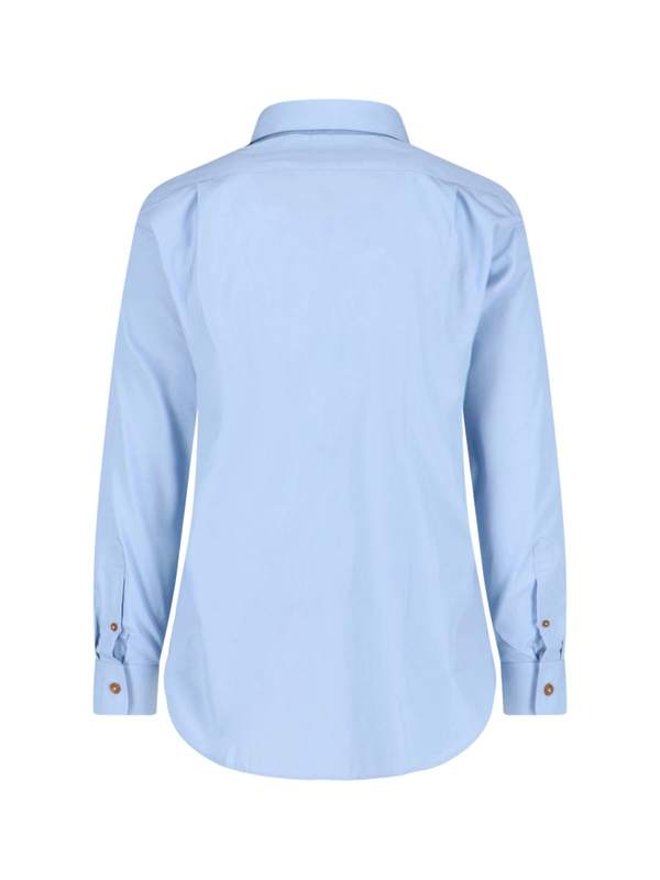 Vivienne Westwood Two Button Krall Shirt - Light Blue