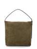 A.P.C. Vera Leather Shoulder Bag With Adjustable Strap - Dark Khaki - Thumbnail 3