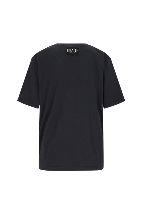 khaite The Mae T-Shirt - Black