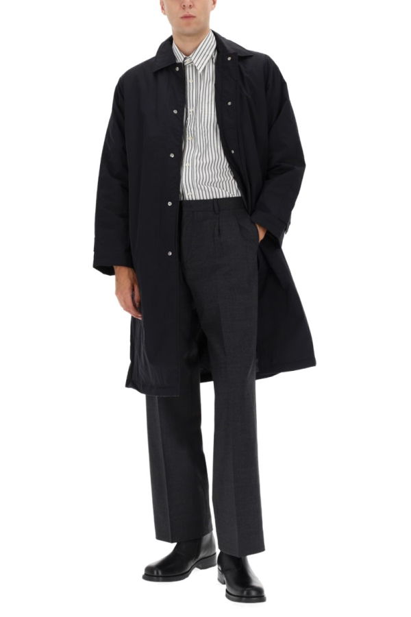 Sunflower Relaxed Coat - Black