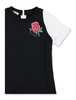 KIDS Marni Jersey Dress With Rose - Black - Thumbnail 2