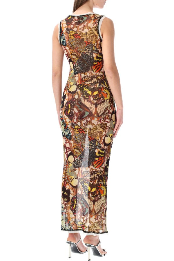 Jean Paul Gaultier Butterfly Re-Edition Long Dress - Yellow Multi