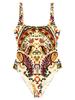 Etro Floral Paisley One-Piece Swimsuit - Multicolor - Thumbnail 1