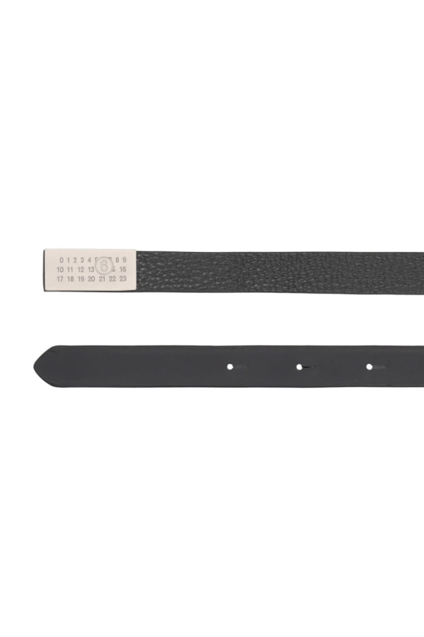 MM6 Maison Margiela Numeric Belt - Black