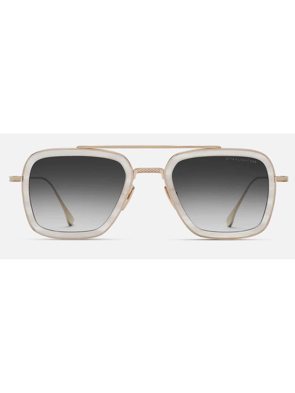 DITA FLIGHT.006 Sunglasses - White Swirl/White Gold - Image 1 of 3