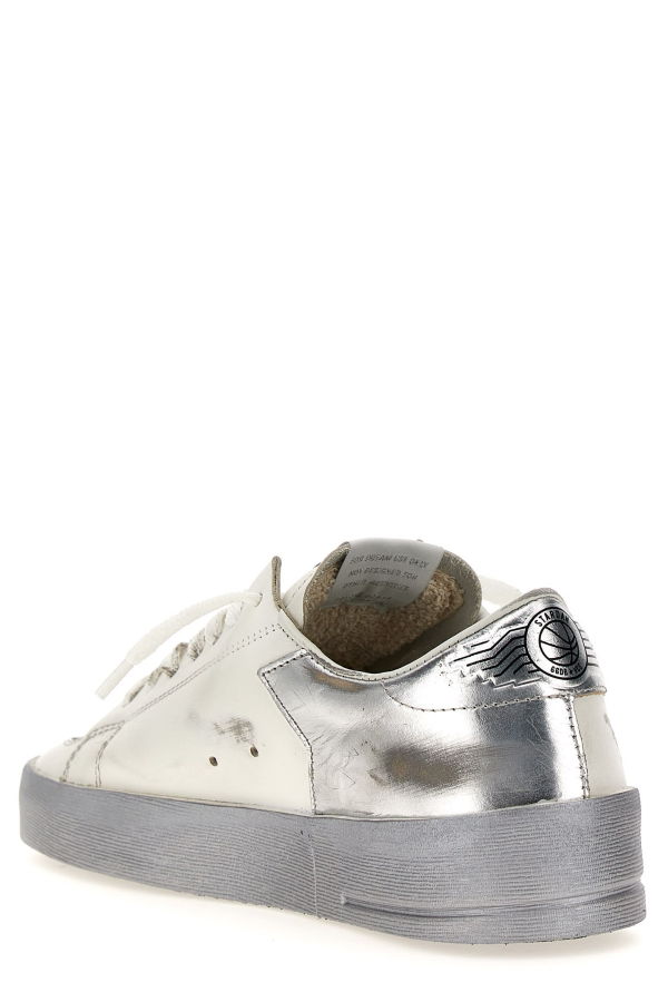 Golden Goose Stardan Sneakers - Silver