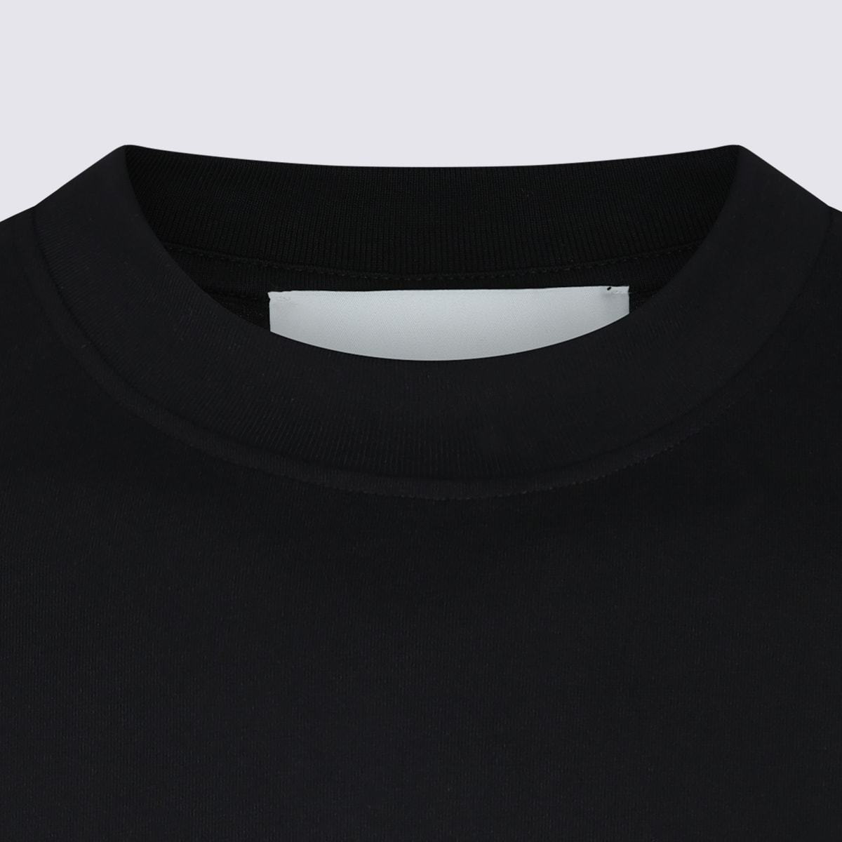 Ami Alexandre Mattiussi Cotton T-Shirt - Black - Image 4 of 4