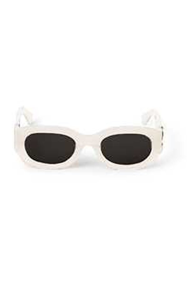 Off-White OERI14E Palmer Sunglasses - White Dark Grey