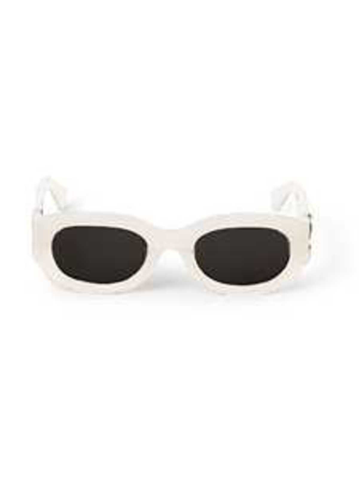 Off-White OERI14E Palmer Sunglasses - White Dark Grey - Image 2 of 2