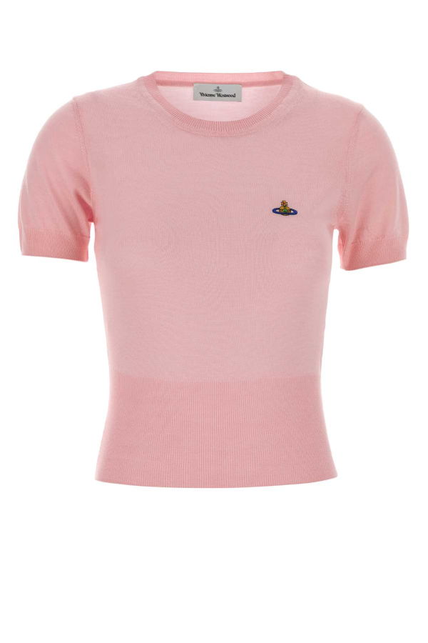 Vivienne Westwood Wool Blend Bea Sweater - Pink