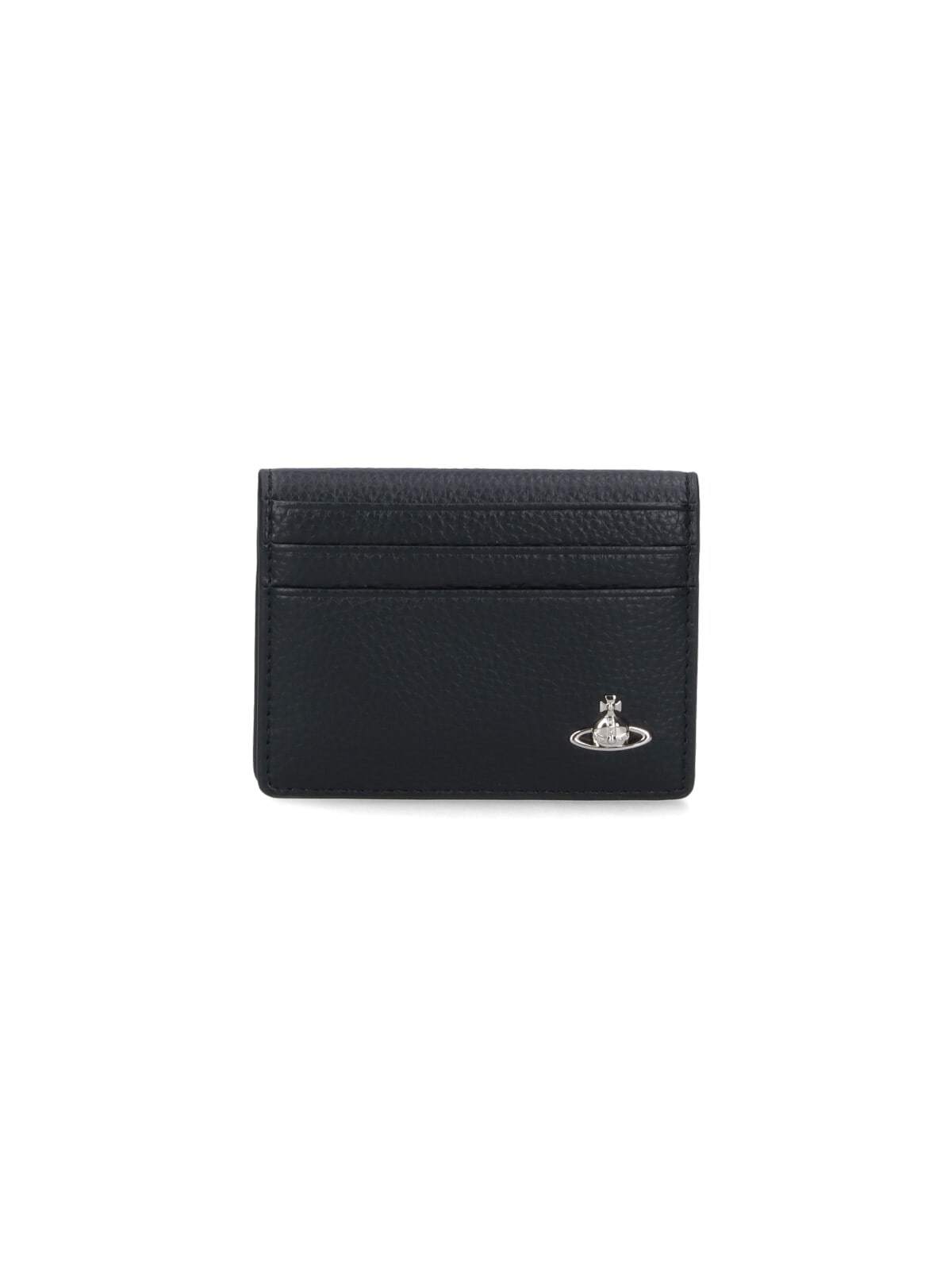 Vivienne Westwood Orb Bi-Fold Card Holder - Black - Image 1 of 5