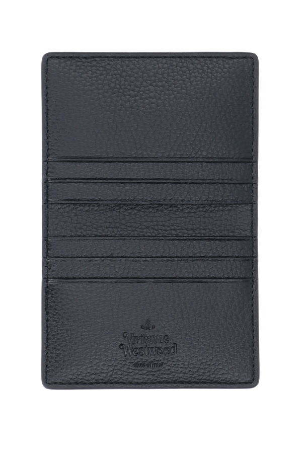 Vivienne Westwood Orb Bi-Fold Card Holder - Black