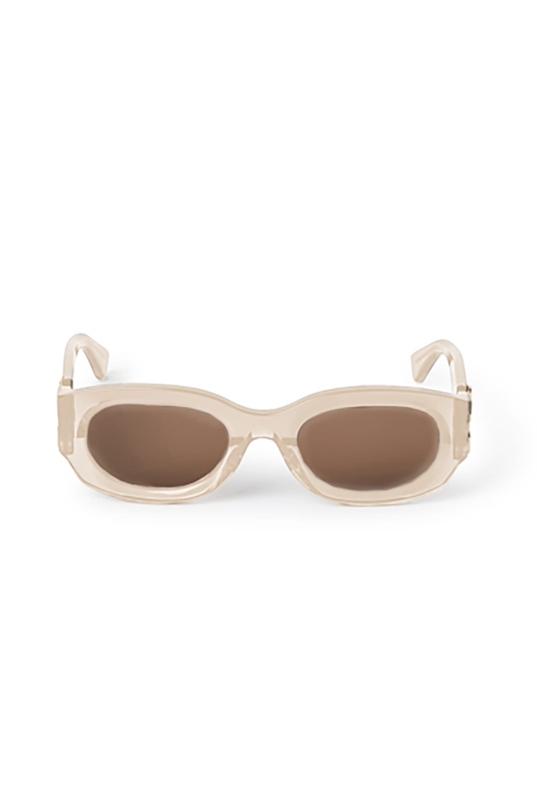 Off-White OERI14E Palmer Sunglasses - Beige/Brown